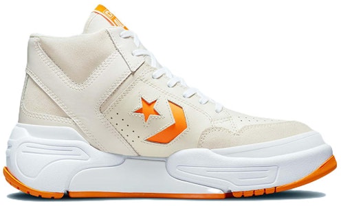 匡威Weapon CX皮革绒面革高帮“奶油白” A00975C Order 匡威Weapon CX皮革绒面革高帮“奶油白” A00975C