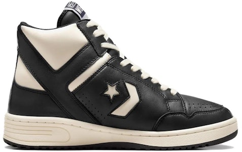 匡威Weapon高帮'黑色天然象牙白' A04400C Order 匡威Weapon高帮'黑色天然象牙白' A04400C