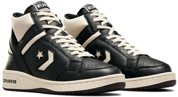 Converse Weapon High 'Black Natural Ivory' A04400C Lookbook Converse Weapon High 'Black Natural Ivory' A04400C