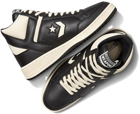 Converse Weapon High 'Black Natural Ivory' A04400C Shop Converse Weapon High 'Black Natural Ivory' A04400C