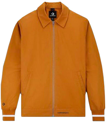 converse-wheat-long-sleeve-casual-zip-up-bomber-jacket-10017312-a01