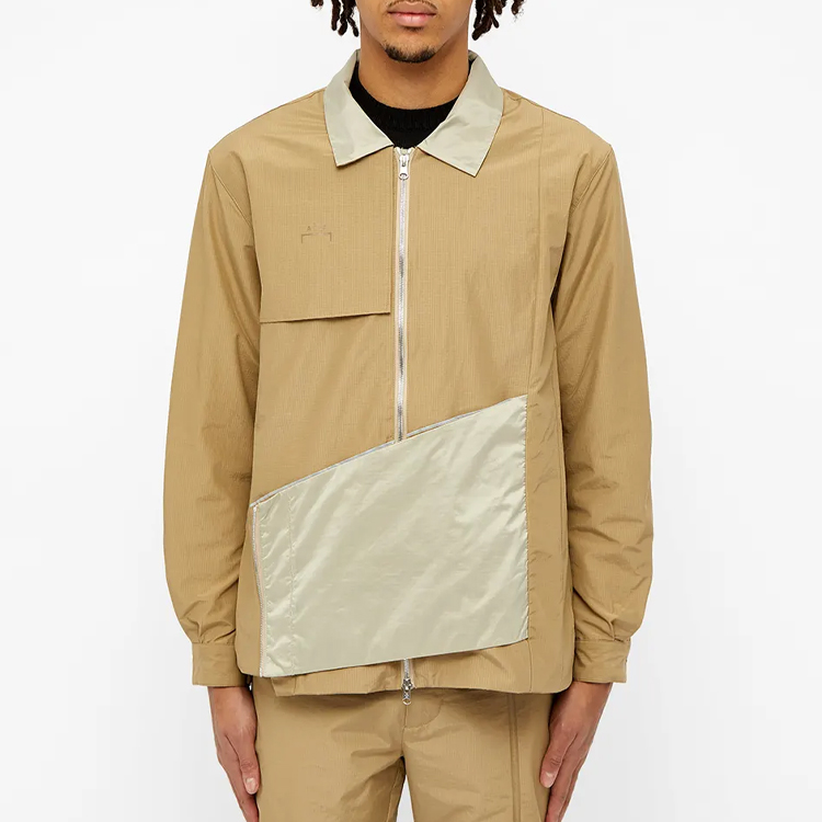 Lookbook Converse x A-COLD-WALL* 休闲教练夹克 卡其配色 10019368-A01