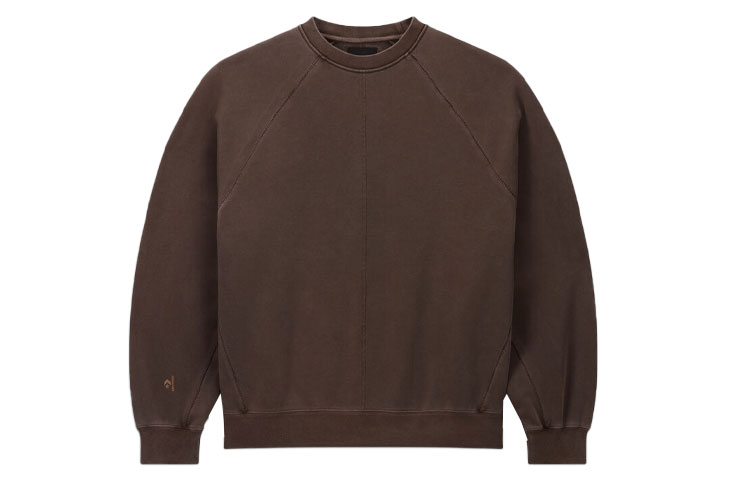 Converse A-COLD-WALL FW23 Brown Stitch Crewneck Sweatshirt Unisex 10026349-A01