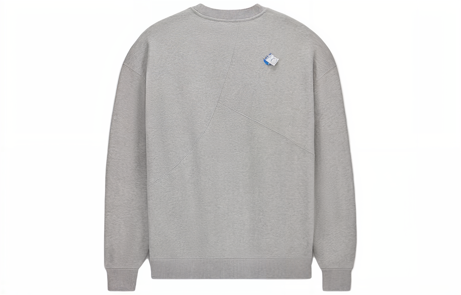 Lookbook Converse x Ader Error 标志印花中性灰色圆领卫衣 10025818-A01