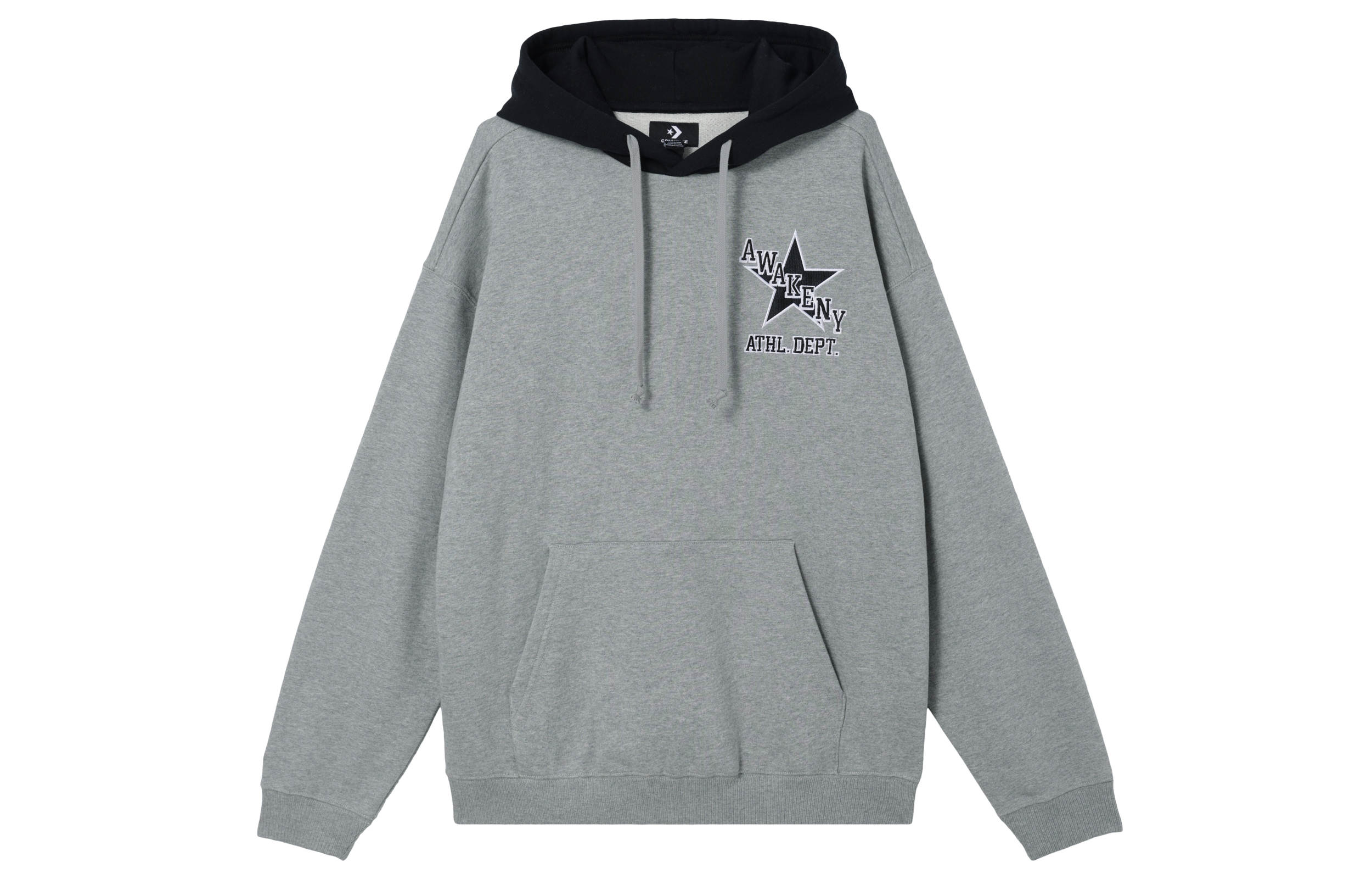 Converse AWAKE NY FW23 Logo Print Graphic Hoodie Grey Men’s Edition 10026484-A02