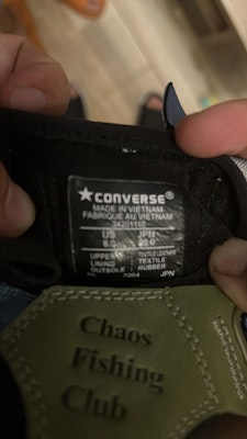 Converse x Chaos Fishing Club Chuck 70 'Hijau Kamuflase' 34201110-sm25 Order Converse x Chaos Fishing Club Chuck 70 'Hijau Kamuflase' 34201110-sm25