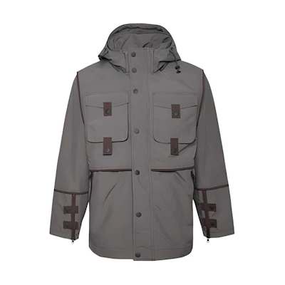 Converse Feng Chen Wang Grey Comfort Sports Casual Jacket 10019958-A02