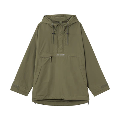 Converse Kim Jones Half-Zip Hoodie Jacket Military Green 10021731-A02