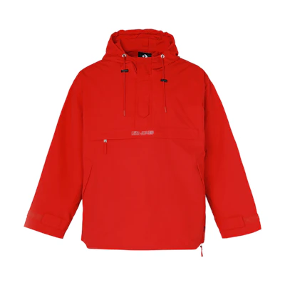 Converse Kim Jones Red Half-Zip Hooded Jacket Casual Sportswear 10021731-A01