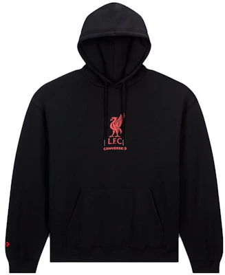 Converse x LFC 宽松版连帽衫 黑色 男女通用 图案卫衣 10026265-A03 Buy Converse x LFC 宽松版连帽衫 黑色 男女通用 图案卫衣 10026265-A03