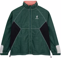 Converse x Liverpool FC SS24 Retro Colorblock Wind Jacket Black Green White Unisex 10026937-A01 Converse x Liverpool FC SS24 Retro Colorblock Wind Jacket Black Green White Unisex 10026937-A01