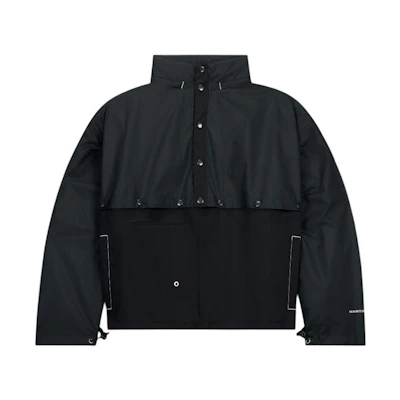 Converse Martin Ali SS24 Unisex Black Zip-Up Track Jacket 10026834-A01