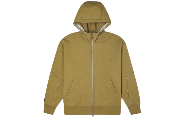 Converse Paria Farzaneh Zip Hoodie Jacket Ginger Yellow Collaboration 10022623-A02