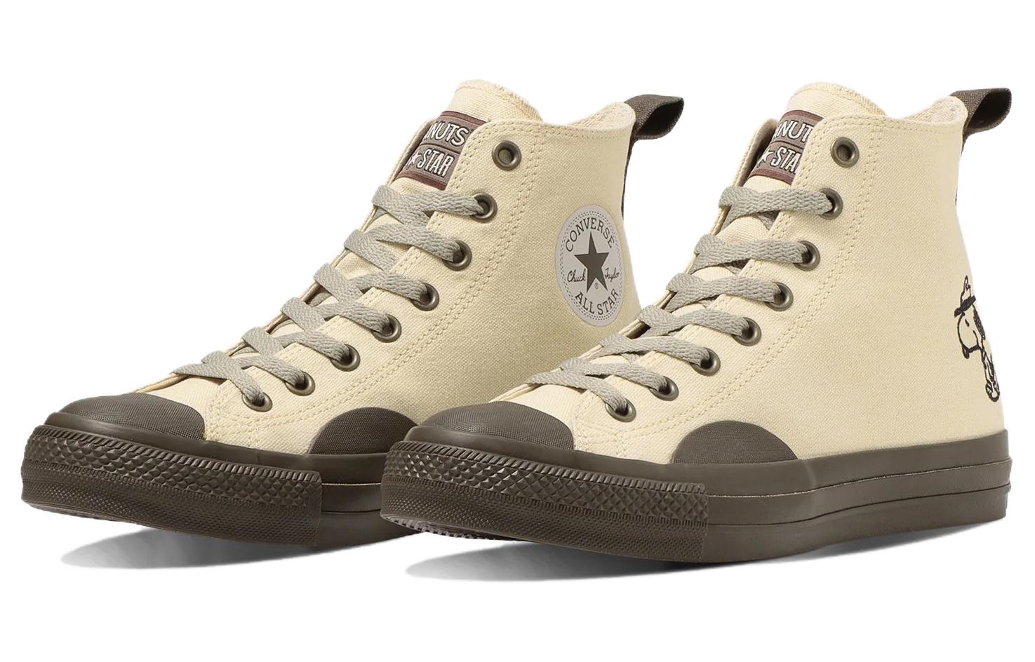 Lookbook コンバース×ピーナッツ オールスター CP ハイ ベージュ 31310740