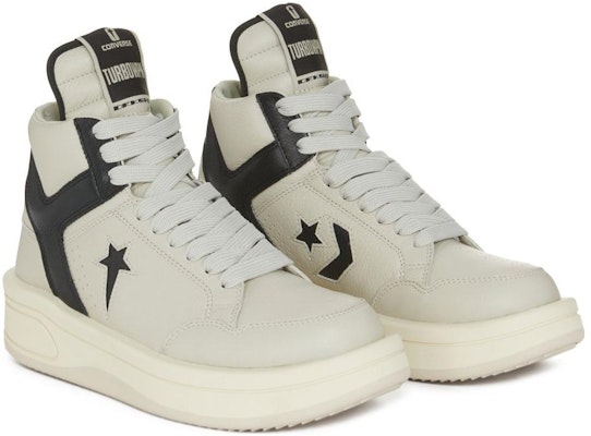 Converse x Rick Owens DRKSHDW TURBOWPN 高筒「牡蠣黑」DC02CX758-A06R2-6109 Lookbook Converse x Rick Owens DRKSHDW TURBOWPN 高筒「牡蠣黑」DC02CX758-A06R2-6109