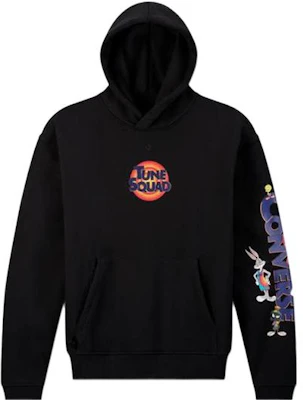 Converse x Space Jam Hoodie Hitam Cetakan Anime Pullover Lengan Panjang Sweater 10023064-A01 Order Converse x Space Jam Hoodie Hitam Cetakan Anime Pullover Lengan Panjang Sweater 10023064-A01
