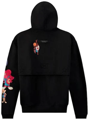 Converse x Space Jam Hoodie Hitam Cetakan Anime Pullover Lengan Panjang Sweater 10023064-A01 Lookbook Converse x Space Jam Hoodie Hitam Cetakan Anime Pullover Lengan Panjang Sweater 10023064-A01