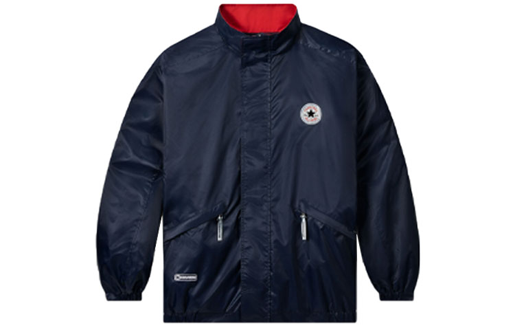 Converse x Thisisneverthat Logo Track Jacket Navy Blue Collaboration 10022707-A01