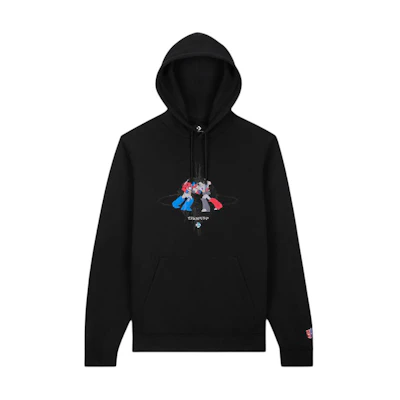 Converse Transformers SS24 Hoodie Black - Unisex Anime Cartoon Collab Sweater 10027820-A01