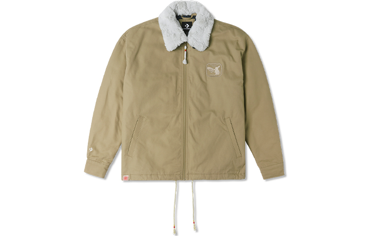 Converse Year of the Rabbit Brown Jacket with Detachable Fur Collar - Edition 10025503-A02