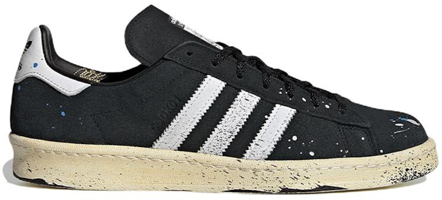 COOK x adidas Campus 80 'Cat Paint Splatter - Hitam' GY7006 Order COOK x adidas Campus 80 'Cat Paint Splatter - Hitam' GY7006