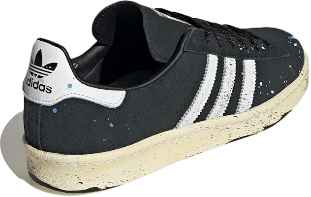COOK x adidas Campus 80 'Cat Paint Splatter - Hitam' GY7006 Purchase COOK x adidas Campus 80 'Cat Paint Splatter - Hitam' GY7006