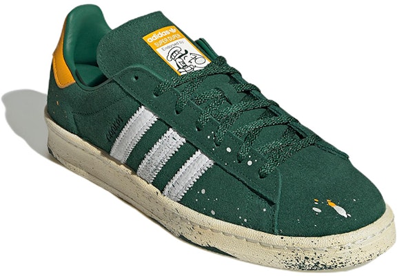 COOK x adidas Campus 80 'Percikan Cat - Hijau Gelap' GY7005 Lookbook COOK x adidas Campus 80 'Percikan Cat - Hijau Gelap' GY7005
