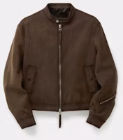 COOR Fake Suede Seam Washed Biker Jacket (Dark Brown) CXG2JP25K-DBR COOR Fake Suede Seam Washed Biker Jacket (Dark Brown) CXG2JP25K-DBR