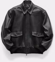 COOR Goat Skin A-2 Leather Jacket (Black) CXF4LE10K-BLK COOR Goat Skin A-2 Leather Jacket (Black) CXF4LE10K-BLK