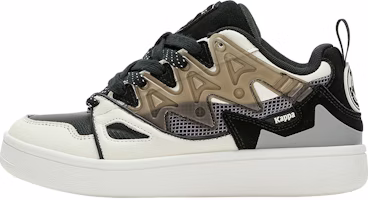 Kappa COPPOLELLA x 2.0 Low 'White Black Brown' K0CY5CS21-0106A Kappa COPPOLELLA x 2.0 Low 'White Black Brown' K0CY5CS21-0106A