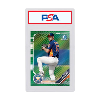 Corbin Martin 2019 Bowman Chrome X Green X-Fractor /31 BCP-227