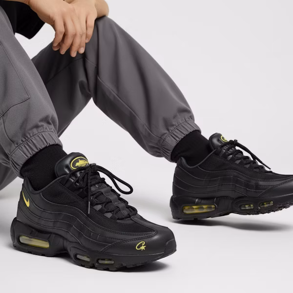Corteiz x Nike Air Max 95 SP 'Hitam Kuning Tour' FB2709-003 Order Corteiz x Nike Air Max 95 SP 'Hitam Kuning Tour' FB2709-003
