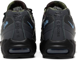 Corteiz x Nike Air Max 95 SP 'RULES THE WORLD - 鐵灰藍' FB2709-002 Details for Corteiz x Nike Air Max 95 SP 'RULES THE WORLD - 鐵灰藍' FB2709-002