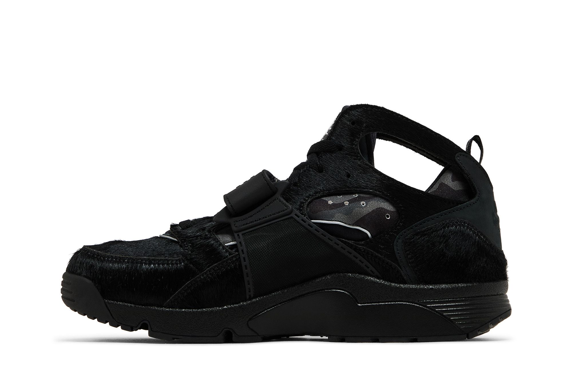 Shop Corteiz x Nike Air Trainer Huarache '黑色小马' FQ8793-003