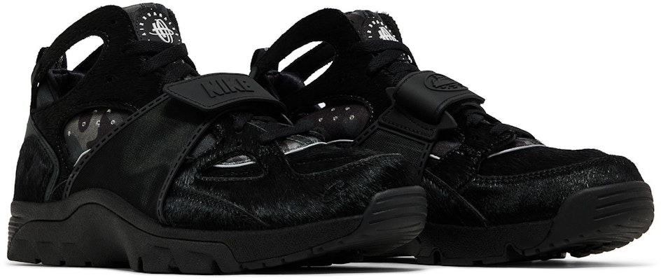 Corteiz x Nike Air Trainer Huarache 'Black Pony' FQ8793-003 Cheap Corteiz x Nike Air Trainer Huarache 'Black Pony' FQ8793-003