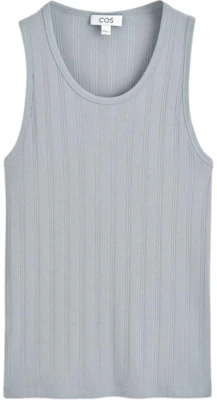 COS Fitted Ribbed Knit Solid Color Tank Top Unisex Casual Style. 1336009002 Buy COS Fitted Ribbed Knit Solid Color Tank Top Unisex Casual Style. 1336009002