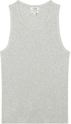 COS Slim Fit Ribbed Scoop Neck Tank Top - Gray 1150895004 Buy COS Slim Fit Ribbed Scoop Neck Tank Top - Gray 1150895004