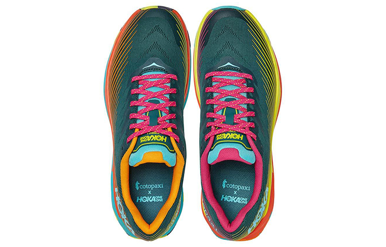 Lookbook Cotopaxi x HOKA ONE ONE Torrent 2 聯名款 專業越野 低幫 跑步鞋 男款 墨綠色