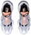 Li-Ning Counterflow Neon Alien x New York Fashion Week ChenPeng 'Black Red White' AGCP181-10