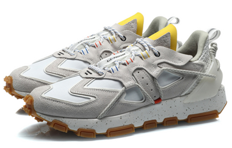 Lookbook 敦煌博物館 x LiNing李寧 CF 溯系列 防滑耐磨平衡輕便 低幫 運動休閒鞋 白灰