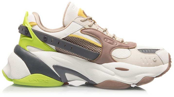 Li-Ning Countflow Alien MiYuSiLu x Museum Dunhuang 'Putih Coklat Hijau' AGLQ181-2 Order Li-Ning Countflow Alien MiYuSiLu x Museum Dunhuang 'Putih Coklat Hijau' AGLQ181-2