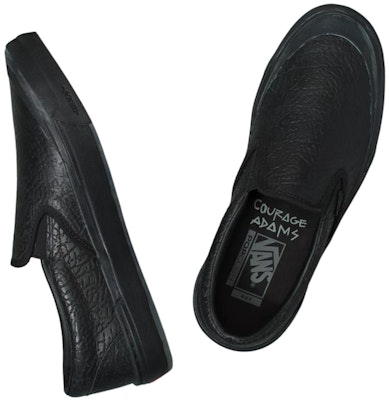 カレッジ・アダムズ x Vans BMX スリップオン "黒象" VN0A5JIS953 Shop カレッジ・アダムズ x Vans BMX スリップオン "黒象" VN0A5JIS953