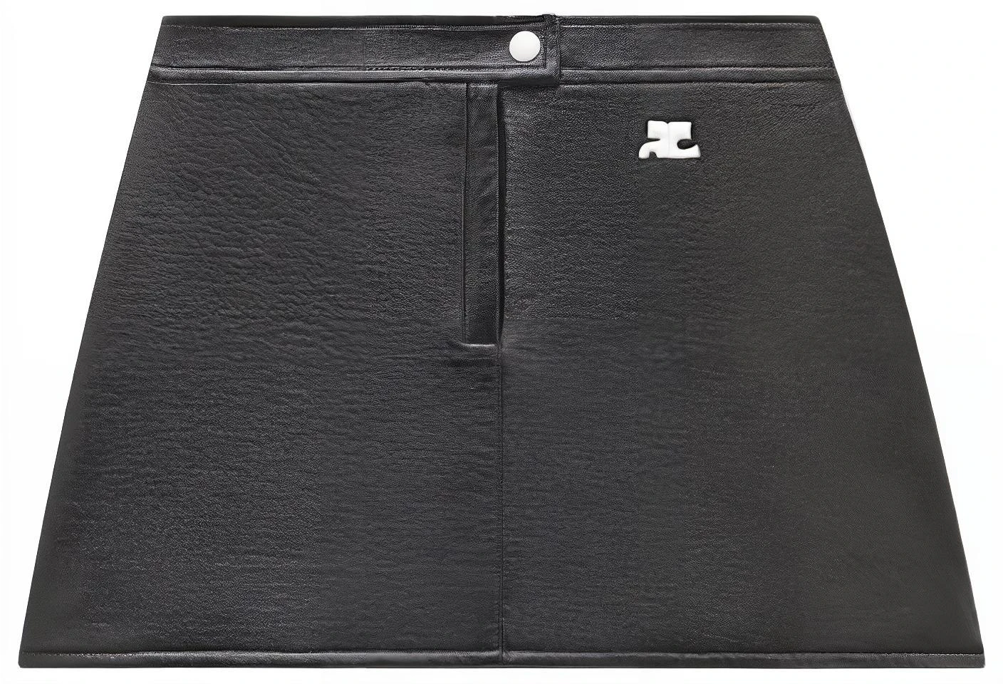 courreges-courreges-high-waisted-plain-black-mini-skirt-casual-y2-k-style-percju-001-vy-00149999