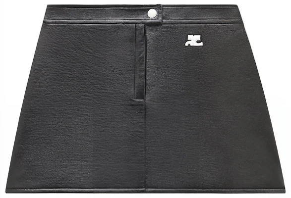 Courrèges 高腰纯黑迷你裙 休闲Y2K风格 PERCJU001VY00149999 Order Courrèges 高腰纯黑迷你裙 休闲Y2K风格 PERCJU001VY00149999