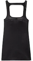 Courrèges COURREGES Sleeveless Black Solid Color Pullover Dress PERCRO036VY00149999 Courrèges COURREGES Sleeveless Black Solid Color Pullover Dress PERCRO036VY00149999