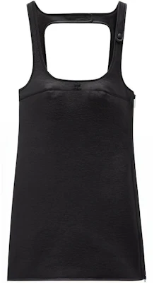 Courrèges 无袖黑色纯色套衫连衣裙 PERCRO036VY00149999 Buy Courrèges 无袖黑色纯色套衫连衣裙 PERCRO036VY00149999