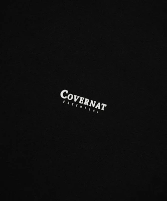 COVERNAT【2枚組】クールコットンTシャツ ブラック+ホワイト CO2602STE1BK 2
