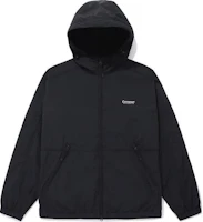 COVERNAT Black Hoodie Jacket with Letter Print and Zipper. CO2401JK01 COVERNAT Black Hoodie Jacket with Letter Print and Zipper. CO2401JK01