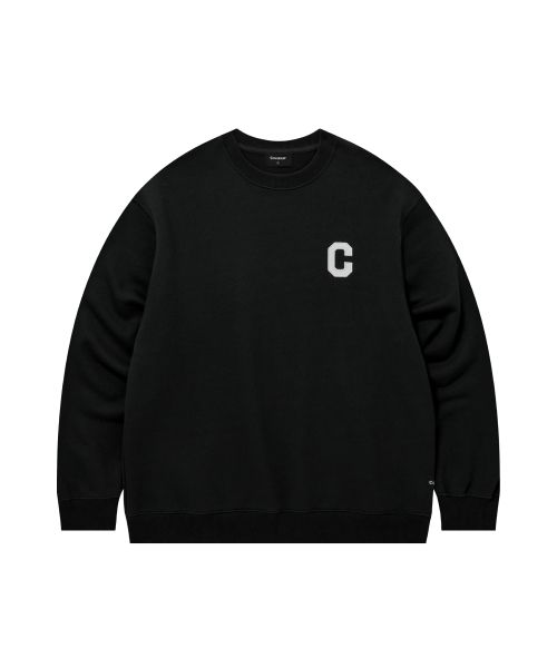 Covernat C Logo Crewneck Sweatshirt Black CO2601CR01BK