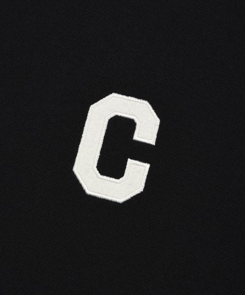 Sizing Covernat C Logo Crewneck Sweatshirt Black CO2601CR01BK